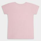 Girls' T-Shirt , हल्का गुलाबी, small