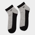 Men's Socks (Pack of 3), मिश्रित हल्का ग्रे, small