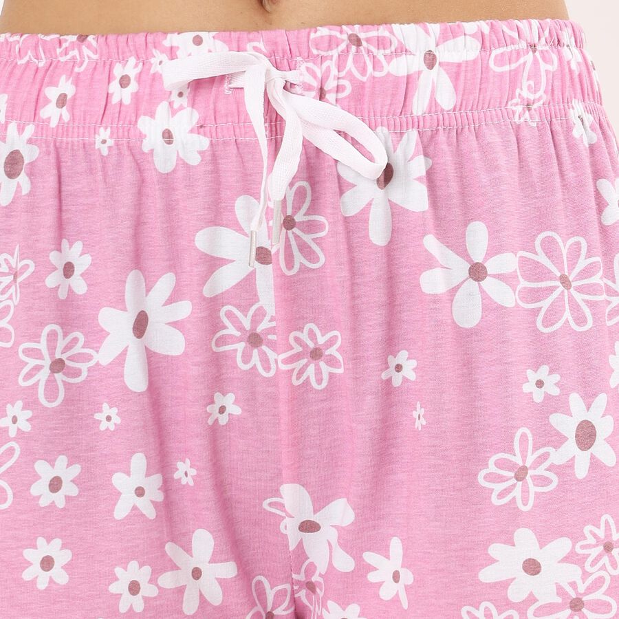 Ladies' 100% Cotton Pyjama, Lilac, large image number null