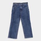 Girls' Jeans, Mid Blue, small image number null