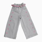 Girls' Jeans, हल्का ग्रे, small image number null