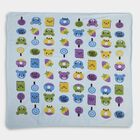 Infants' 100% Cotton Towel, Mid Blue, small image number null