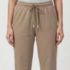 Ladies' Track Pants, Beige, small