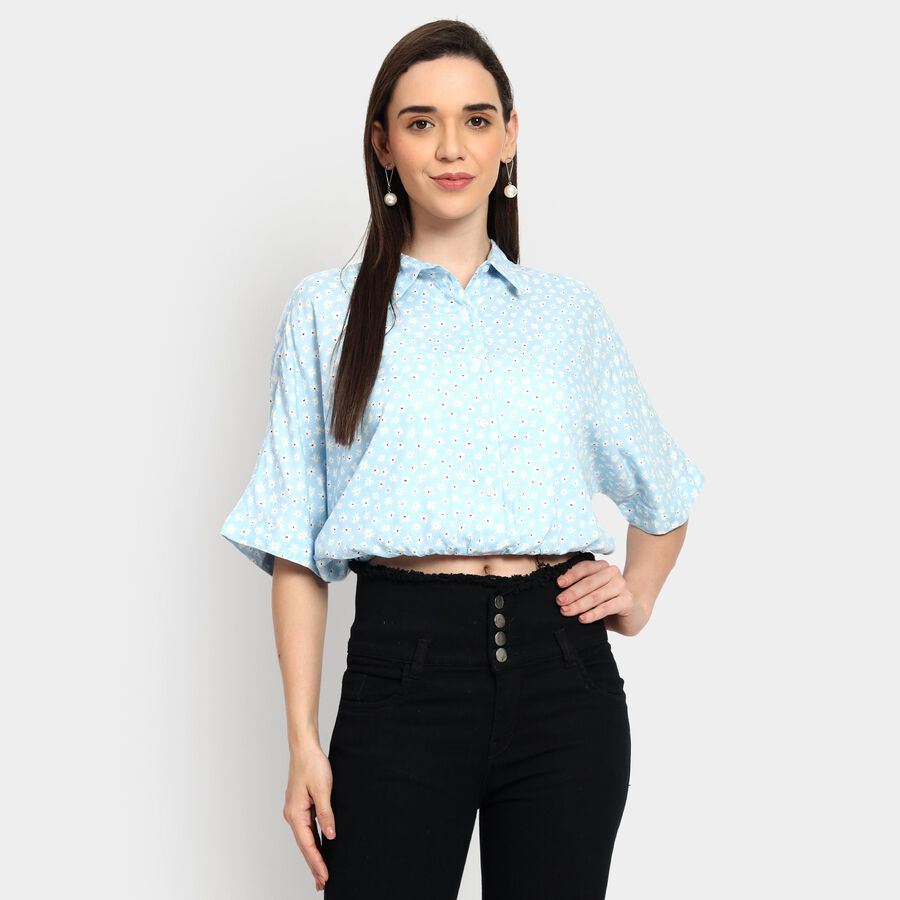 Ladies' Shirt, Light Blue, large image number null