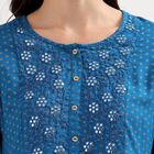 Ladies' Kurti, टील ब्लू, small image number null