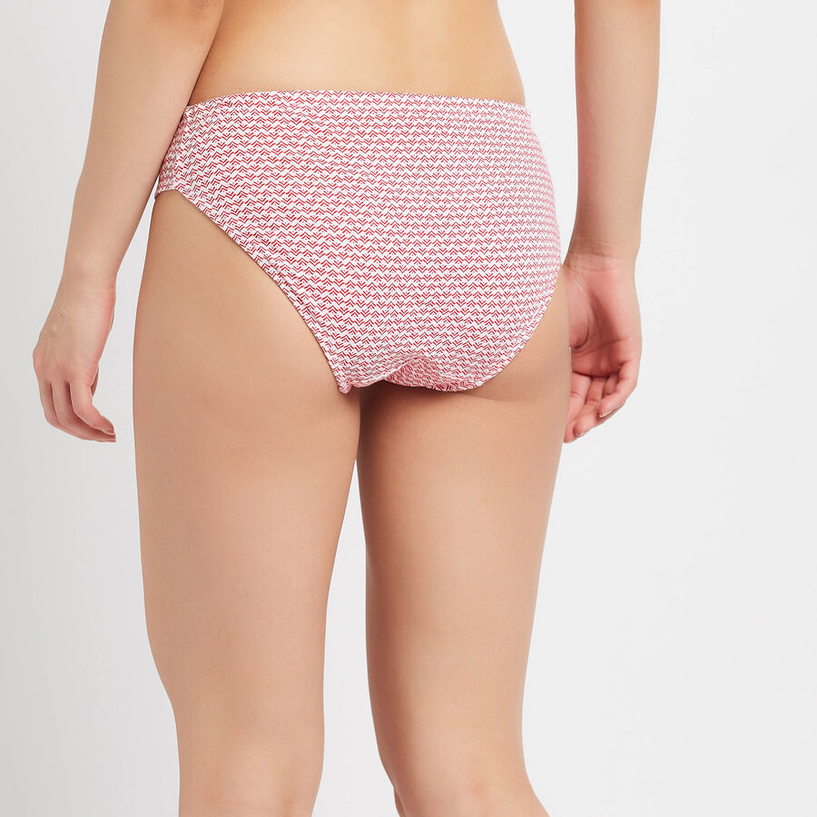 Cotton Printed Panty, Red, large image number null