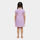 Girls' Frock, लाइलेक, small