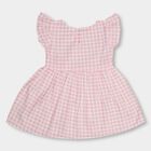 Infant Girls' 100% Cotton Frock , Pink, small image number null