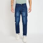 Men's Slim Fit Jeans, Dark Blue, small image number null