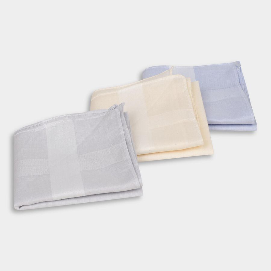 Men's 100% Cotton Hanky , गहरा पीला, large image number null