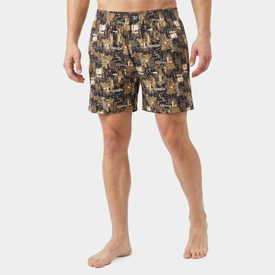 Men's Navy Blue Classic Fit Solid Boxers