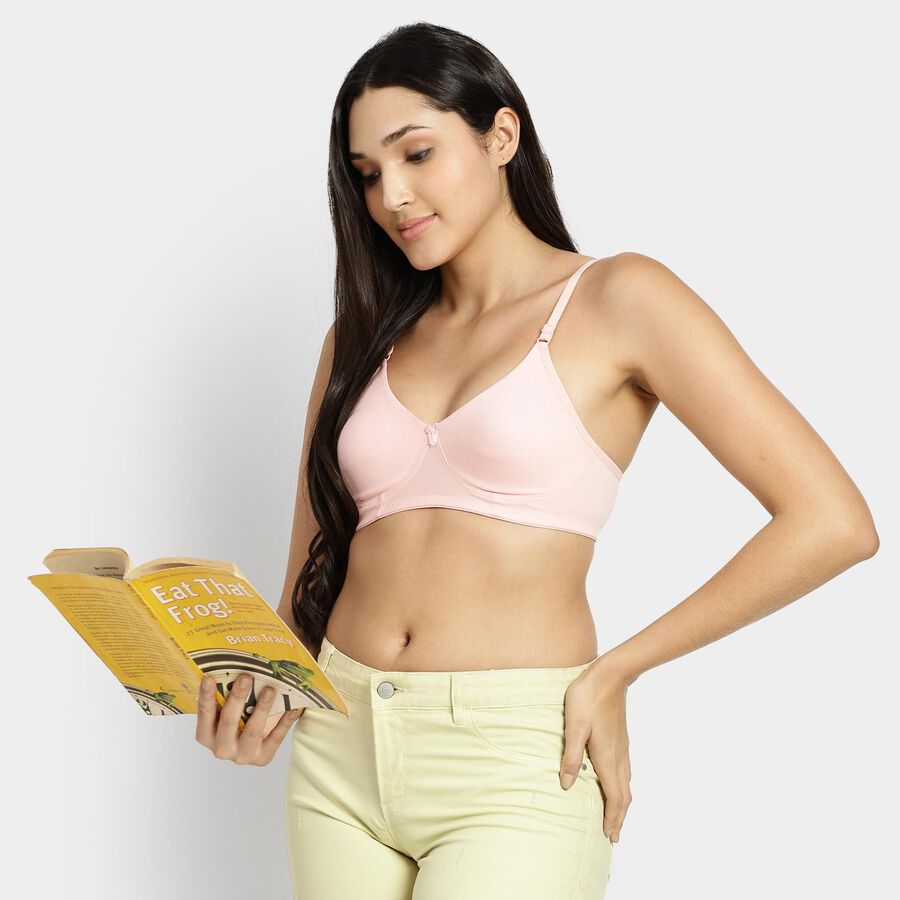 Ladies' Bra, हल्का गुलाबी, large image number null