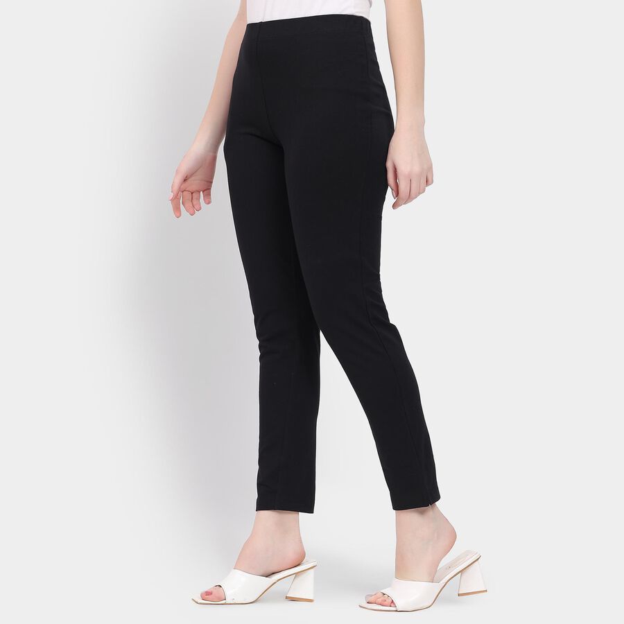 Ladies' Churidar, Black, large image number null