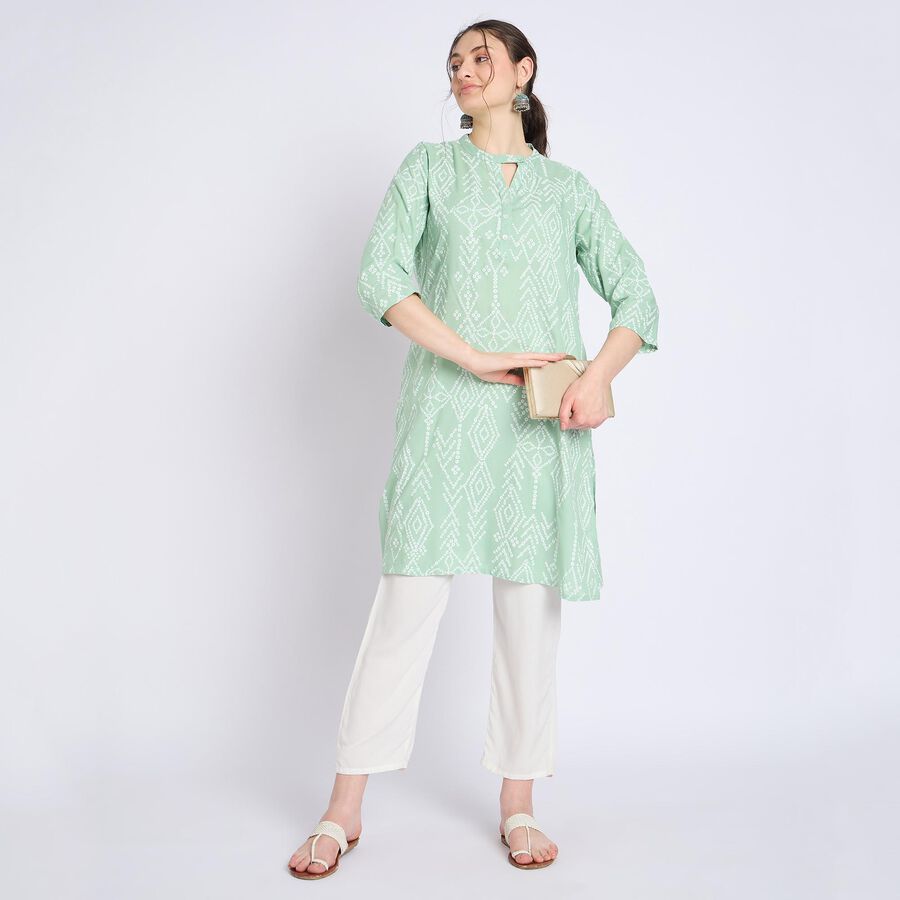 Ladies' Kurta , Light Green, large image number null