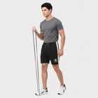 Men's Black Regular Fit Side-Panel Bermuda Shorts, Black, small