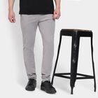 Men's Track Pants, गहरा ग्रे, small