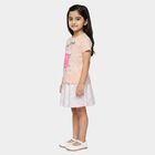 Girls Light Pink Round Neck Co-ord Set Upper and Bottom Set, हल्का गुलाबी, small