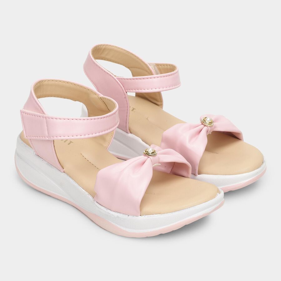 Girls' Sandal, गुलाबी, large image number null