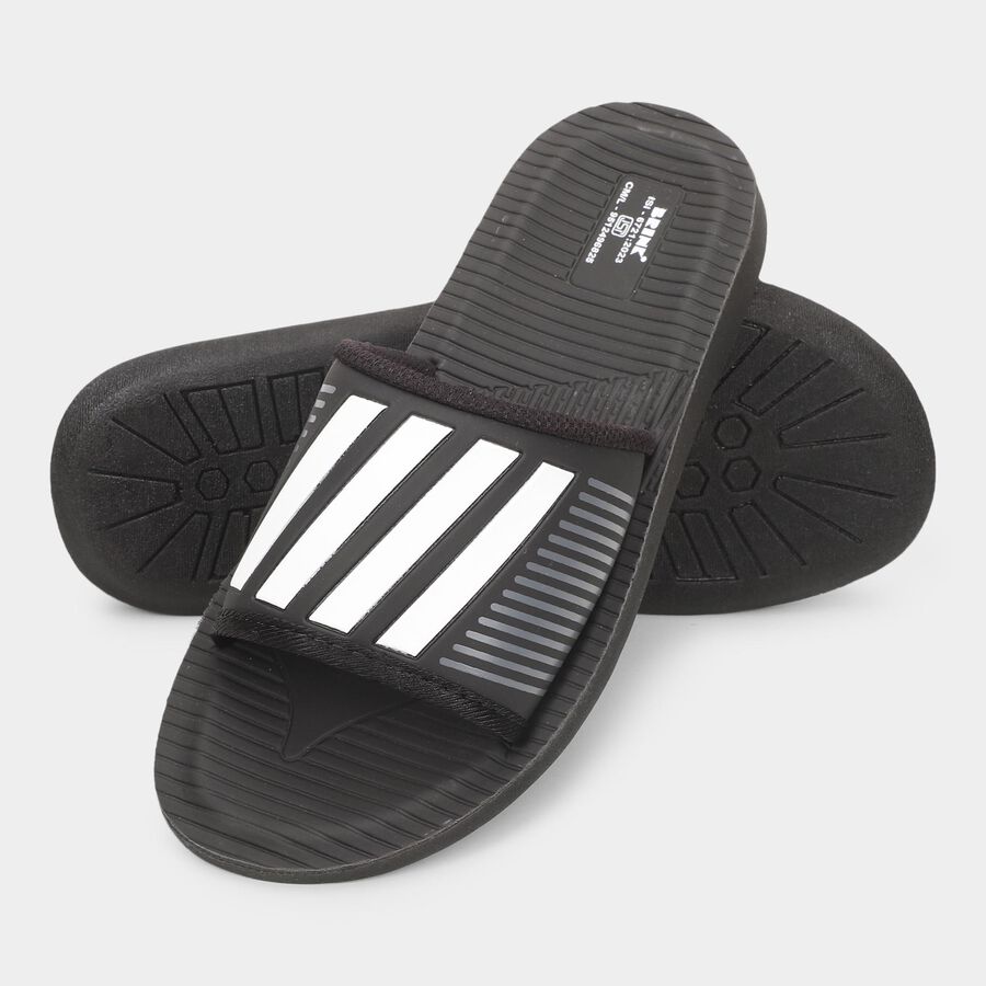 Men's Slider Sandal, Black, large image number null