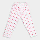 Girls' Pyjama, सफ़ेद, small image number null