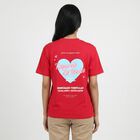 Women's Fuchsia Cotton Round Neck Casual T-Shirt, Fuchsia, small