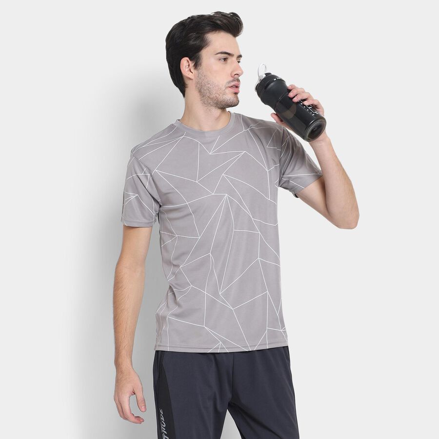 Men's Drifit T-Shirt, हल्का ग्रे, large image number null