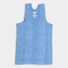Boys' 100% Cotton Vest (Pack of 2), Light Blue, small image number null