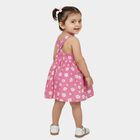 Infants' Fuchsia Cotton Minimalist Everyday Frock, Fuchsia, small