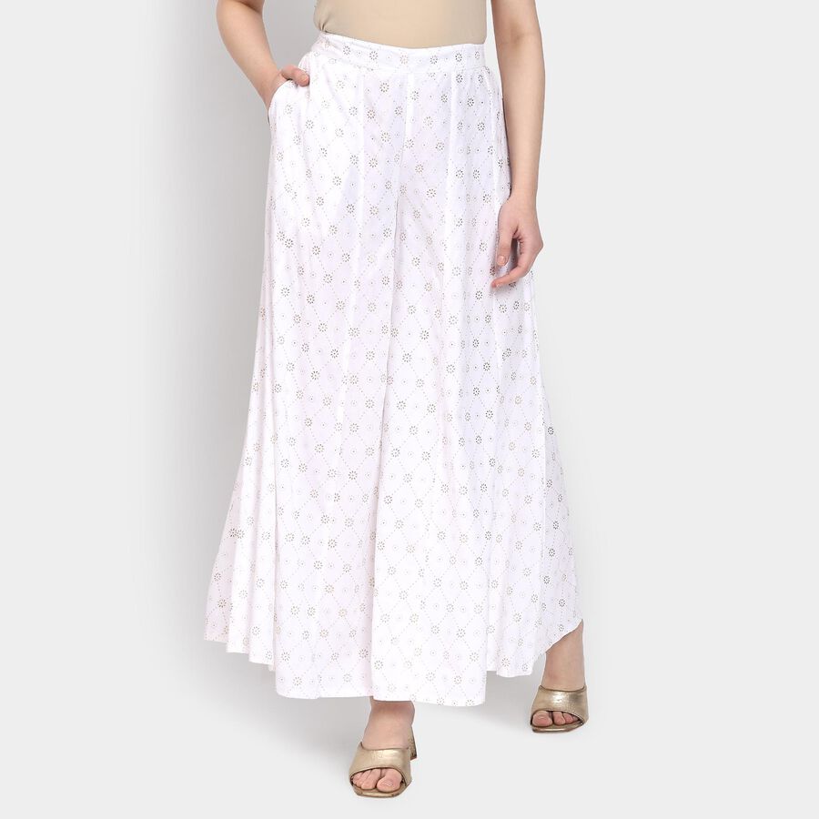 Ladies' Palazzos , Off White, large image number null