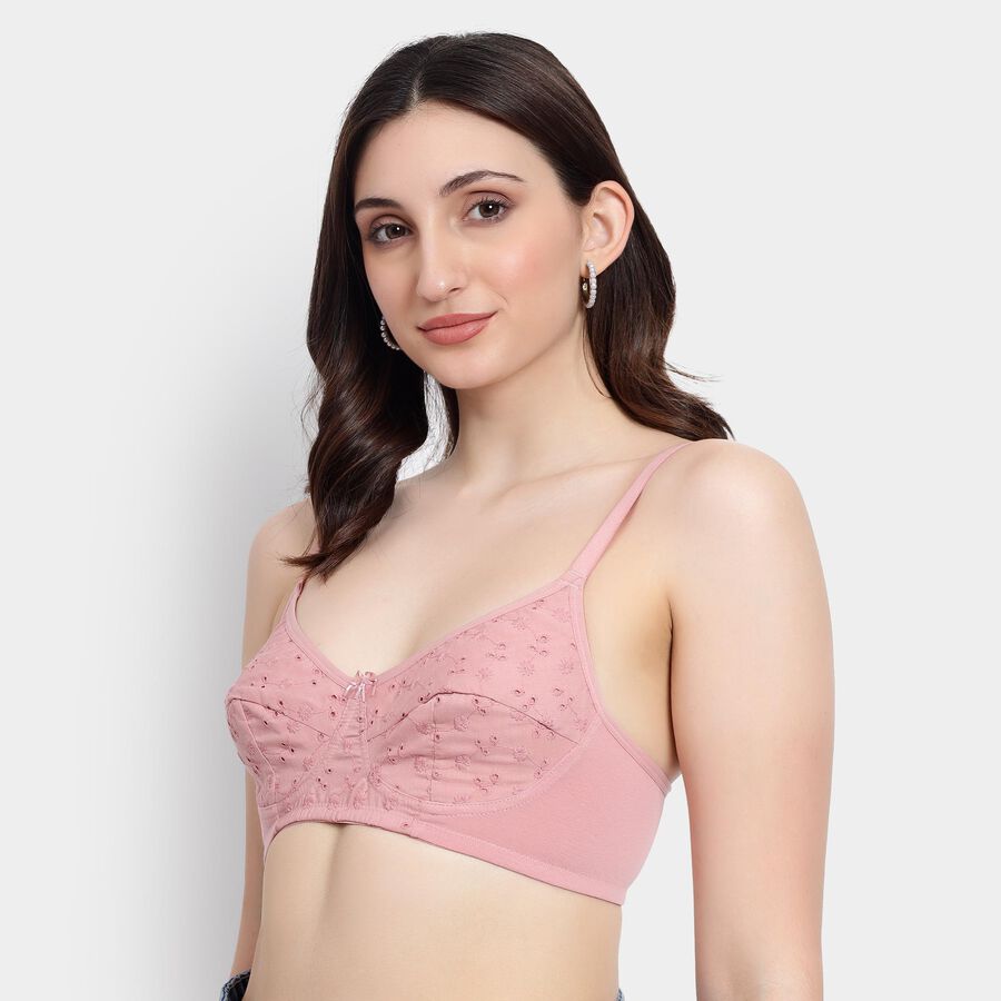 Ladies' Bra , Light Pink, large image number null