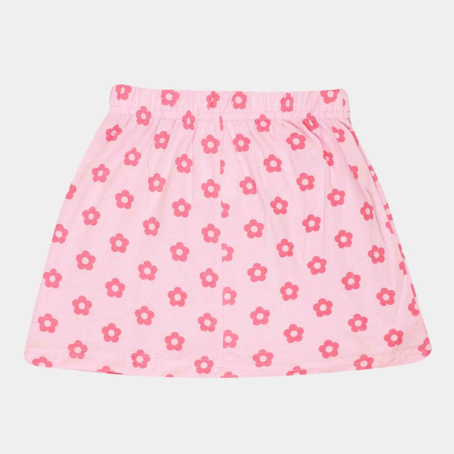Printed Skirt, Light Pink, large image number null