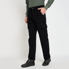 Men's 100% Cotton Jeans, Black, small image number null