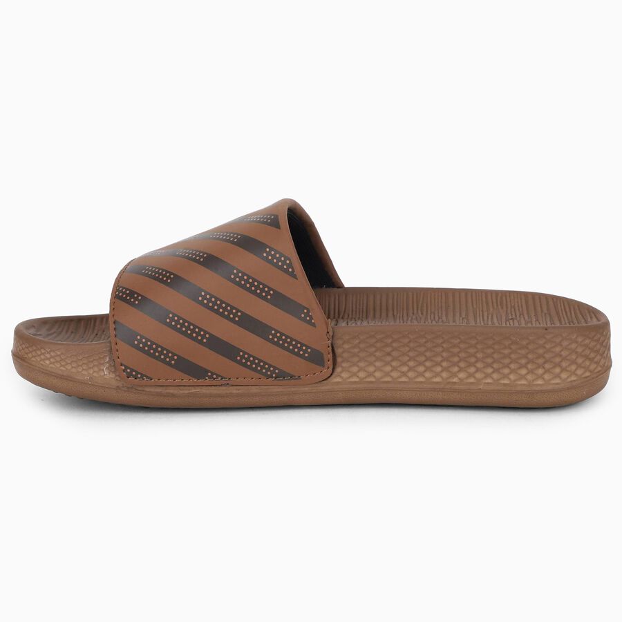 Men's Slipper, Brown, large