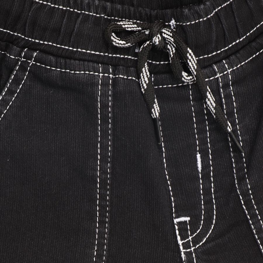 Boys' Jeans, काला, large image number null