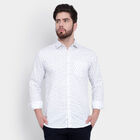 Printed Casual Shirt, White, small image number null