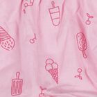 Infants Pink Regular Fit Printed Bloomers, Light Pink, small