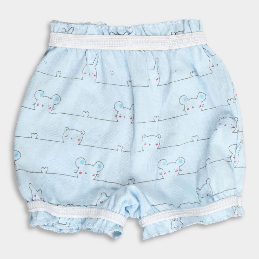 Infants' 100% Cotton Bloomer , Light Blue, large