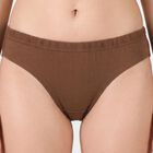 Women's Brown Regular Fit Panty, भूरा, small