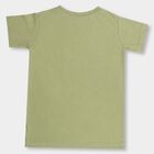 Boys' Half Sleeves T-Shirt , ओलिव, small image number null