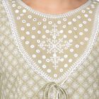 Ladies' Cotton Kurta, Light Green, small image number null