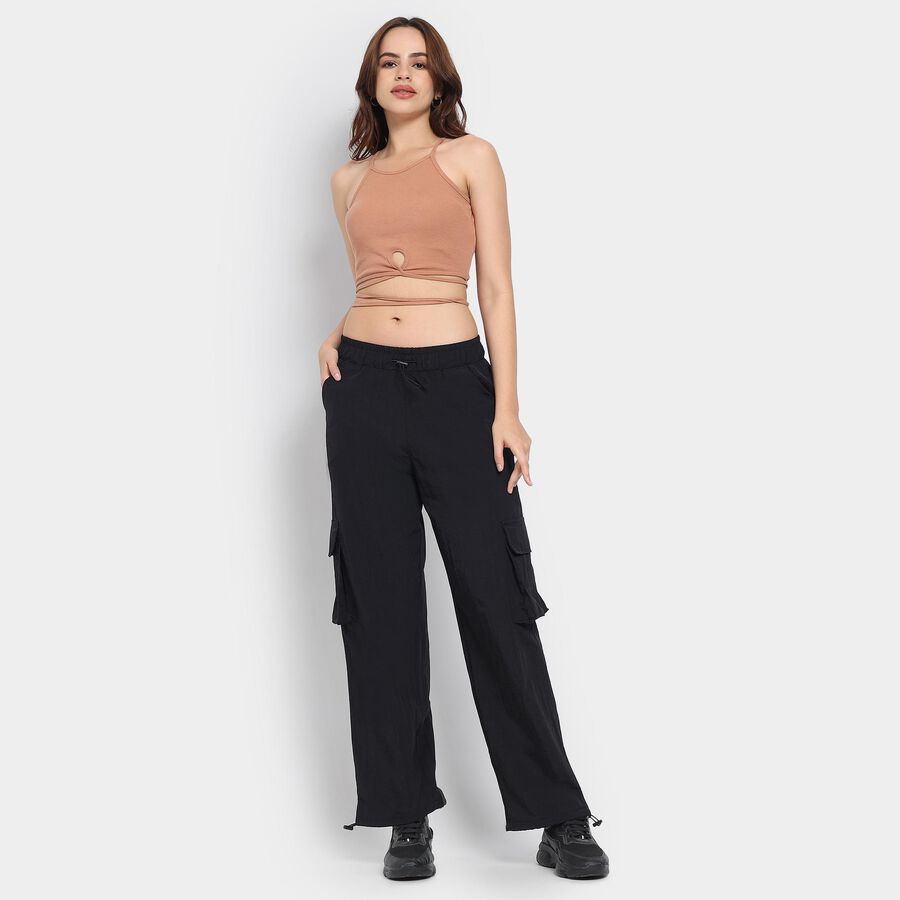 Ladies' Trousers, Black, large image number null
