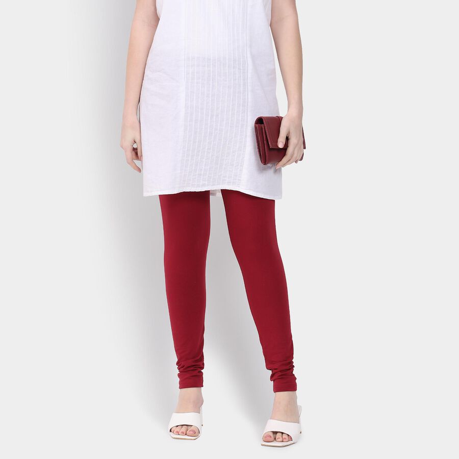 Ladies' Churidar , मरून, large image number null