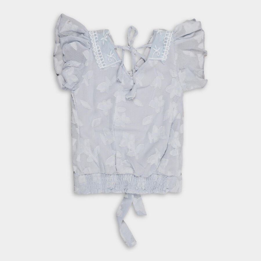 Girls' T-Shirt, Light Blue, large