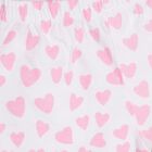 Infant Girls' 100% Cotton Short Set, गुलाबी, small