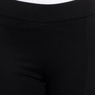 Solid Mid Rise Trousers, Black, small image number null