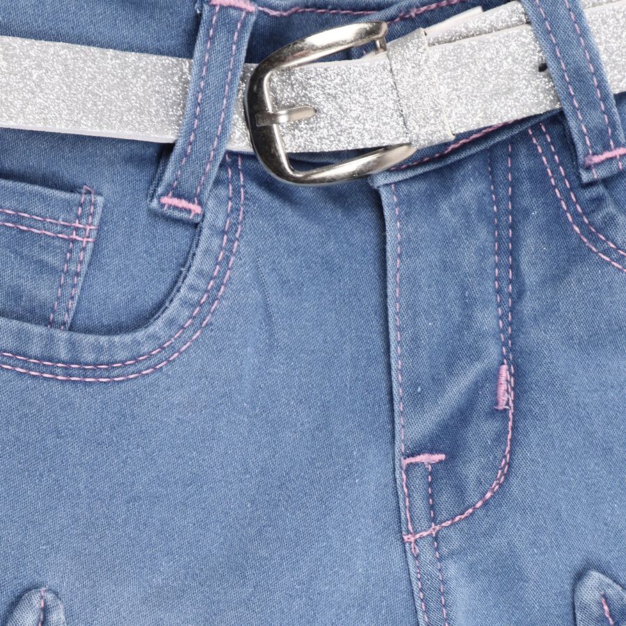 Girls' Jeans, Light Blue, large image number null