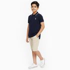 Boys' Half Sleeves T-Shirt, नेवी ब्लू, small image number null