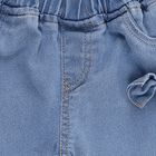 Infants Light Blue Relaxed Fit Decorative Jeans, मध्यम नीला, small image number null
