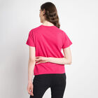 Round Neck T-Shirt, रानी (फ्यूशिया), small image number null