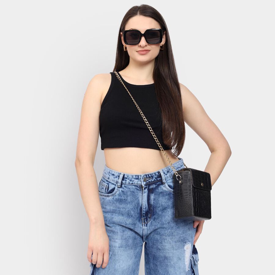 Ladies' Tank Top, Black, large image number null